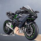1 9 Kawasakis H2r Ninja Alloy Die Cast Motorcycle Model Toy - Sounds And Lights