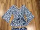 Euc  Lilly Pulitzer Kailen Top   Shorts Set Resort White Drop In Size 2