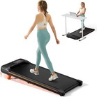 Walking Pad  Under Desk Treadmill With Incline For Home Office 2 5hp Portable   