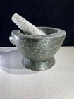 Thai Kruk Granite Stone Mortar And Pestle 10lb Spice Herb Grinder 3 Cup  7-1 4 