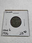 1926 Canada 5 Cents Near 6 Low Mintage 