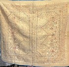 Vintage Indian Banjara Gujarat Hindu Hand Embroidered Large Tapestry Shisha