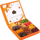 Cerez Pazari Dried Fruit And Nuts Gift Basket  Gourmet Holiday Gift Box Varie   