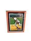 Barry Bonds Photo Framed With Signed Card