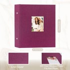 Artmag Fabric Photo Album 4x6 400 Large Capacity For Family Wedding Anniversa