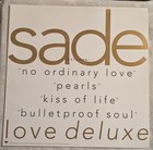 R b soul Promo Poster Flat 12x12  - Sade - Love Deluxe Epic Nm Orig 1992