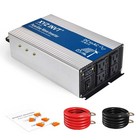 2000w 4000w Peak Pure Sine Wave Inverter Dc 12v To Ac 110v 120v Car Solar Power
