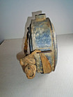 Dave Berenson Estate - Antique Civil indian Wars 9 1 2  Canteen W  Cloth Strap