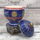 Paris Las Vegas Casino Resort Ceramic Lidded Globe Drink Cup Mug Fun Collectible