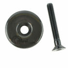 Omni Racer Worlds Lightest Carbon Fiber Headset Top Cap   Bolt  5 Grams Glossy