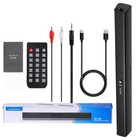 Surround Sound 4 Speaker Bar Subwoofer Wireless Bluetooth System Tv Home Theater