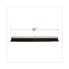 Boardwalk 20636 3  Black Polypropylene Bristles 36  Brush Floor Brush Head New