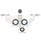 Glowshift 10 Color Digital Dual Water  Oil  Transmission Temp Gauge