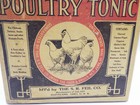 Antique Sal-vet Poultry Tonic Box Early 1900s Unopened Great Graphics
