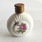 Czech Bottle For Perfume Art Deco Small Perfume White Glass Czech Vial