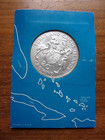 1974 Turks And Caicos Churchil Sterling Silver 20 Crown