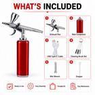 Cordless Airbrush Kit Compressor Usb-c 0 3mm Dual Action Nail Cake Makeup Model