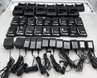 Lot Of  18  Motorola Minitor Iv 4 Vhf Pager W   13  Base    12  Ac Adapter