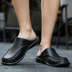 Non-leather Slip-on Men s Shoes House Slippers Moccasin Anti-slip Flat Indoor Us