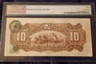 El Banco De Coahuila Pmg Graded 1914 10 Pesos  Mexico Pmg Very Fine 30 Epq
