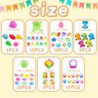 100 Pcs Party Favors Toy Assortment Goodie Bags For Carnival Prizes School Class