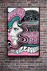 Grateful Dead Psychedelic Concert Poster Bill Graham Era Vintage Art 24x36