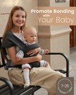 Tsrete Baby Carrier 7-25lbs Newborn To Toddler - Ergonomic Infant Sling