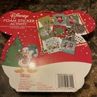 Disney Foam Sticker Activity Set 8 Scene Sticker Sheet 104 Foam Stickers Glitter