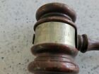 Judge Gavel Vintage Wood Wooden Mallet Court Law Lawyer Legal Office