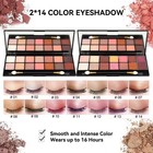 All In One Makeup Gift Set For Women Full Kit For2x14-color Eyeshadow Palette   