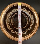 Vintage Turkish Copper Erzincanlilar Vase  Hand Made In Turkey  Etched   Painted