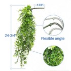 Artificial White Flowers Fake Plant Branches Hanging Decor Outdoor Wedding Home