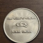 Vintage Cincinnati T-11 Unit Parking Control Token Item Tt94