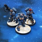 White Marble Instabases     Ready-to-use Scenic Bases For Miniatures - Infantry