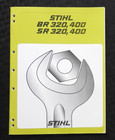 Genuine Stihl Br Sr 320 400 Backpack Blower Parts List Catalog   Service Manual