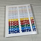 Vintage 80s Sticker Book Album Full Stickers Scratch-n-sniff Lisa Frank Puffy