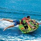 Wow Sports Thriller Green 1-person Boating Towable Tube
