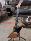 Diy Electric Guitar Kit Mahogany Neck Ex Type Unique Inlay Free Shipping