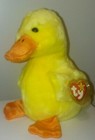 Ty Beanie Buddy Large Plush Quackers The Duck 9 5  New Mwmts Stuffed Animal Toy