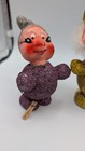 1938 Snow White Seven Dwarfs Paper Mache Candy Container Ornament Disney Germany