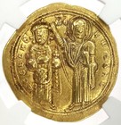 1028-1034 Ad Gold Byzantine Romanus Iii Av Hist Nomisma Christ Ngc Choice Xf 5 3