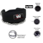 Weight Lifting Belt Gym Back Pull Up Chain Dipping Dip Body Building Workout 