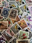 100  Vintage World Stamps     Mixed Countries  Themes   Eras