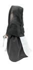 Vintage 12  Nun Doll W  Full Habit  Book  Rosary  Cross Necklace 