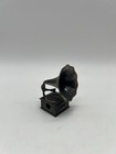Vintage Style Gramophone Pencil Sharpener Mini Metal Desktop Novelty Decor