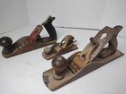 Three Usa Made Vintage Wood Hand Planes Sargent 14 two Unbranded