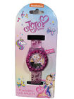 Nickelodeon Jojo Siwa Flashing Lcd Watch Digital Pink Fuchsia One Size Girls