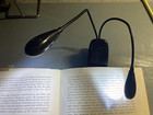 Clip-on Led Reading  2 Light     Battery Flexible Lamp For Book  Laptop  Ereader