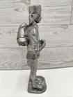 1989 Michael Ricker 7 5    Pewter Figure European Boy With Apple  448 1000