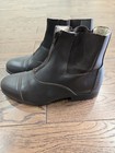Grand Prix Saltare Leather Zip Paddock Women s Boots Size-8 5  y8 